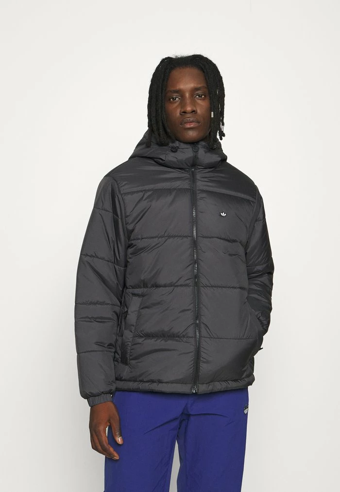 Adidas Originals PAD HOODED PUFF - Winter Jacket - Black 1 Adidas Originals PAD HOODED PUFF - Winter Jacket - Black