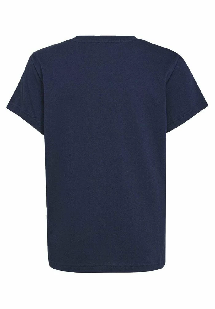 Adidas Originals TREFOIL TEE UNISEX - Print T-shirt - Blue 2 Adidas Originals TREFOIL TEE UNISEX - Print T-shirt - Blue - Image 2