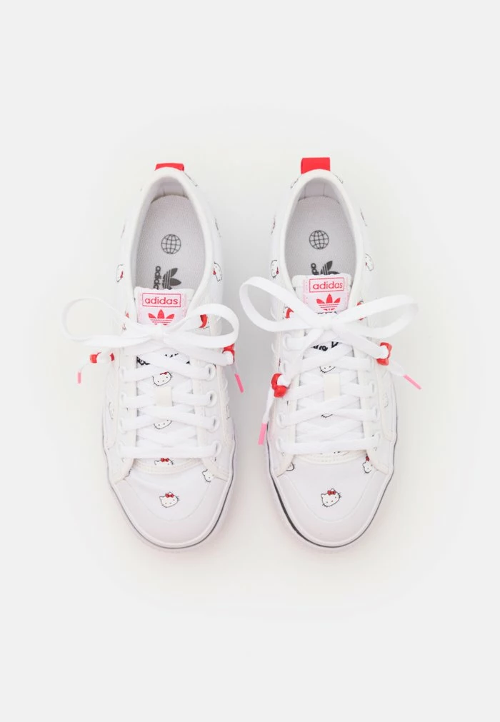 Adidas Originals NIZZA PLATFORM - Trainers - Footwear White/core Black 6 Adidas Originals NIZZA PLATFORM - Trainers - Footwear White/core Black - Image 6