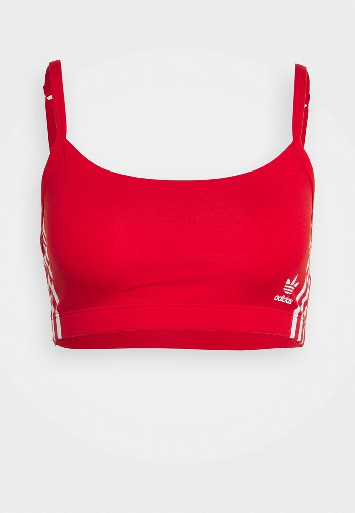 Adidas Originals SCOOPED BRALETTE - Bustier - Vivid Red 7 Adidas Originals SCOOPED BRALETTE - Bustier - Vivid Red - Image 7