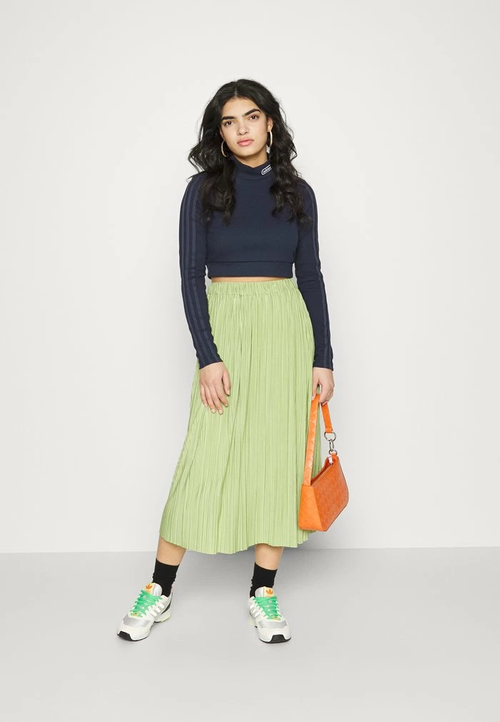 Adidas Originals CROPPED - Long Sleeved Top - Legend Ink 7 Adidas Originals CROPPED - Long Sleeved Top - Legend Ink - Image 7