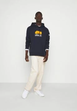 Adidas Originals LOGO HOODIE - Sweatshirt - Legend Ink -Adidas Originals Shop c57b9ae40530418b94f0251439bc95e6