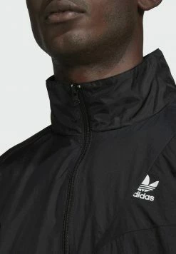 Adidas Originals ADICOLOR FABRIC BLOCK WOVEN ORIGINALS - Training Jacket - Black -Adidas Originals Shop c5d3c676bb664e7f9e45495ae7122386