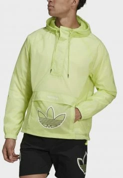 Adidas Originals SPRT ANORAK - Light Jacket - Green -Adidas Originals Shop c5d7016292924f87bac5803959a7dace