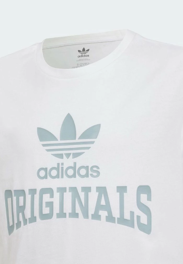 Adidas Originals TEE UNISEX - Print T-shirt - White 3 Adidas Originals TEE UNISEX - Print T-shirt - White - Image 3