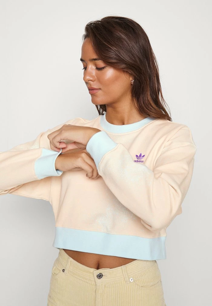 Adidas Originals AOP - Sweatshirt - Almost Blue/hazy Orange 4 Adidas Originals AOP - Sweatshirt - Almost Blue/hazy Orange - Image 4