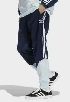 Adidas Originals SUPERSTAR - Tracksuit Bottoms - Collegiate Navy Almost Blue White