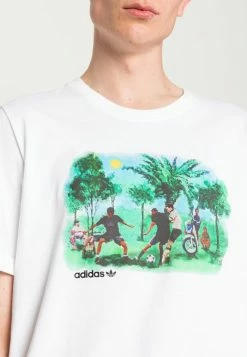 Adidas Originals SUMMER - Print T-shirt - White 9 Adidas Originals SUMMER - Print T-shirt - White -Adidas Originals Shop c6a177c25ce848659e30c46d6cdb1393