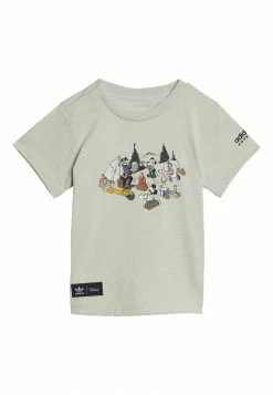 Adidas Originals DISNEY MICKEY AND FRIENDS - Print T-shirt - Green