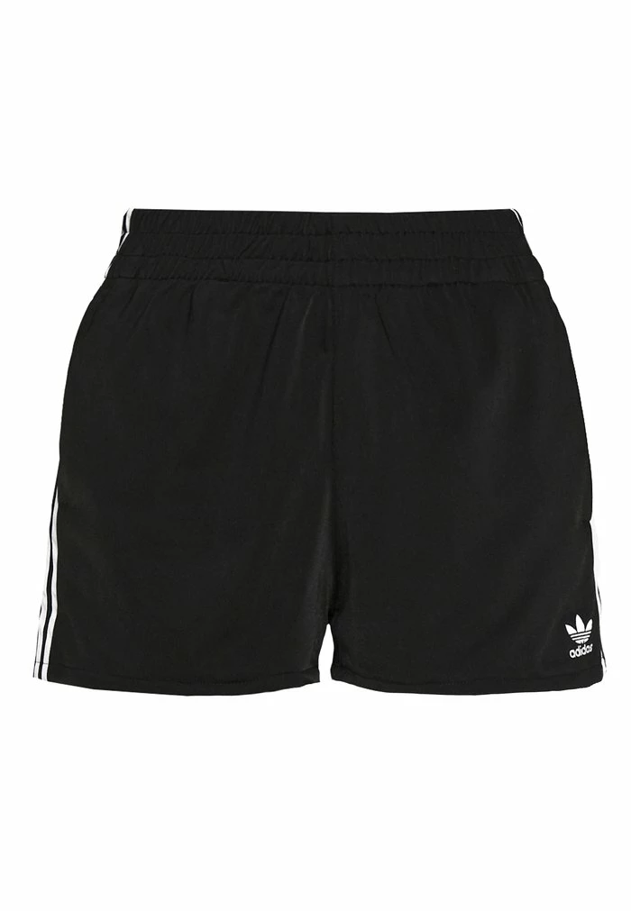 Adidas Originals 3 STRIPES - Shorts - Black/white 4 Adidas Originals 3 STRIPES - Shorts - Black/white - Image 4