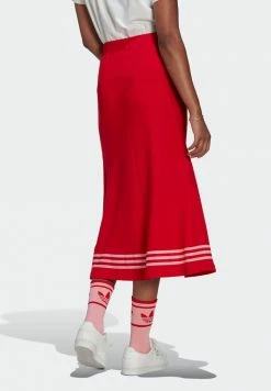 Adidas Originals 70S PACK SEAMLESS KNIT - Pencil Skirt - Scarlet -Adidas Originals Shop c74fcc84e00b4ba79000b14fae142dd7