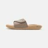 Adidas Originals REPTOSSAGE UNISEX - Mules - Brown/beige
