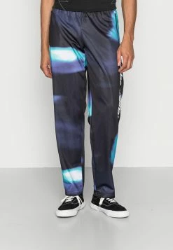 Adidas Originals YUNG - Tracksuit Bottoms - Black/semi Mint Rush