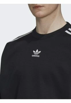 Adidas Originals CHALLENGER CREW - Sweatshirt - Black -Adidas Originals Shop c7a93e9deff74987b542c1d221ef25a6