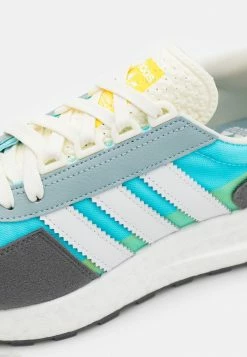 Adidas Originals RETROPY E5 UNISEX - Trainers - Grey Five/footwear White/bliss Blue -Adidas Originals Shop c7c2e0164cb74b5a892d1df4d21d8e55