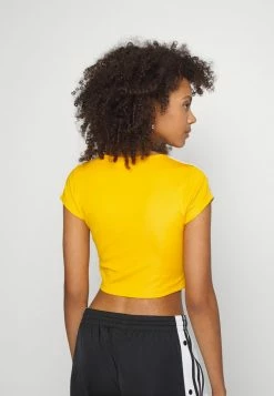 Adidas Originals CROPPED TEE - Print T-shirt - Collegiate Gold 9 Adidas Originals CROPPED TEE - Print T-shirt - Collegiate Gold -Adidas Originals Shop c7f5ac8970b1494396aca5ab81bf8b53