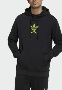 Adidas Originals Hoodie - Black/white/pulse Lime -Adidas Originals Shop c801a84405ad4c8bb7f0c65e25d9706a