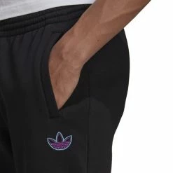 Adidas Originals SPRT FLEECE PNT - Tracksuit Bottoms - Black -Adidas Originals Shop c816d4597dab46e3a44224f97b7ab50d