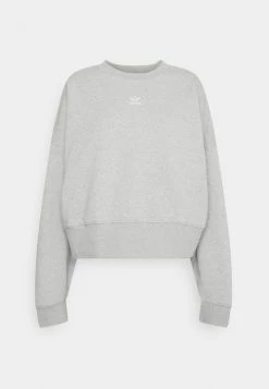 Adidas Originals ADICOLOR ESSENTIALS FLEECE - Sweatshirt - Medium Grey Heather 18 Adidas Originals ADICOLOR ESSENTIALS FLEECE - Sweatshirt - Medium Grey Heather -Adidas Originals Shop c8624144a74049828a27360c6abb315b