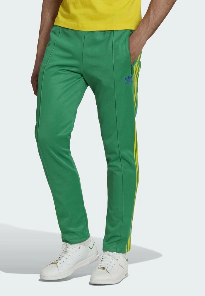 Adidas Originals FB NATIONS TP - Tracksuit Bottoms - Team Green Team Yellow 1 Adidas Originals FB NATIONS TP - Tracksuit Bottoms - Team Green Team Yellow