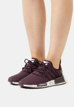 Adidas Originals NMD_R4 - Trainers - Shadow Maroon/white