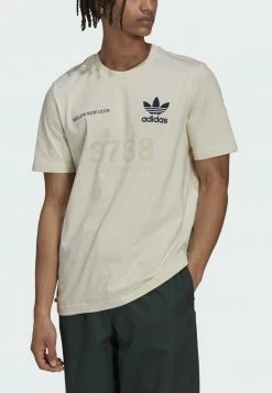 Adidas Originals MELLOW RIDE CLUB - Print T-shirt - Beige -Adidas Originals Shop c91b6c613090444a951c920197dae0cc