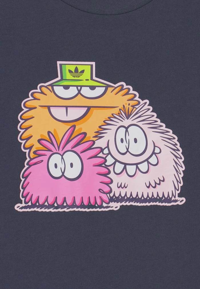 Adidas Originals TEE UNISEX - Print T-shirt - Shadow Navy 3 Adidas Originals TEE UNISEX - Print T-shirt - Shadow Navy - Image 3