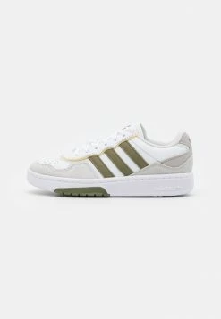 Adidas Originals COURTIC UNISEX - Trainers - Footwear White/focus Olive/grey One