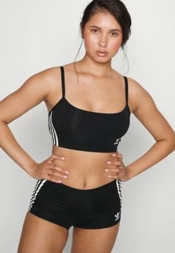 Adidas Originals SCOOPED BRALETTE - Bustier - Black -Adidas Originals Shop cadd4924682d4327ba7e0e556abfcad8