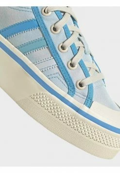 Adidas Originals NIZZA PLATFORM UNISEX - Trainers - Blue -Adidas Originals Shop cb137f73aba84306aada3205e3ed514e