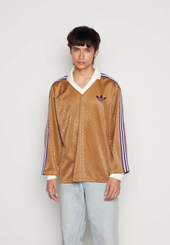 Adidas Originals Long Sleeved Top - Brown Desert 1 Adidas Originals Long Sleeved Top - Brown Desert