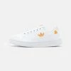 Adidas Originals NY 90 UNISEX - Trainers - Footwear White/orange Rush