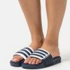 Adidas Originals ADILETTE - Mules - Collegiate Navy/footwear White