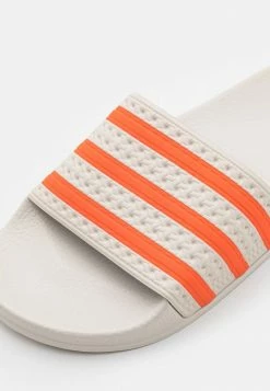 Adidas Originals ADILETTE UNISEX - Pool Slides - Alumina/semi Impact Orange -Adidas Originals Shop ccf6953beaa04db090ea75afb2557d98