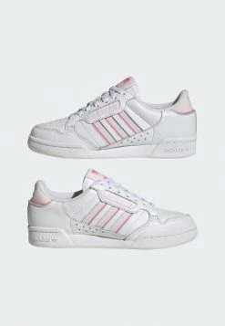 Adidas Originals CONTINENTAL STRIPES - Trainers - White -Adidas Originals Shop cd337442f23d4b2b873b3cb887d10765