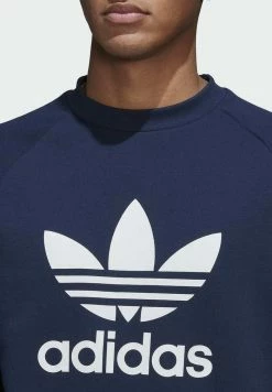 Adidas Originals TREFOIL CREW UNISEX - Sweatshirt - Blue 12 Adidas Originals TREFOIL CREW UNISEX - Sweatshirt - Blue -Adidas Originals Shop cd58813cfe954d3a8e654986312685e4