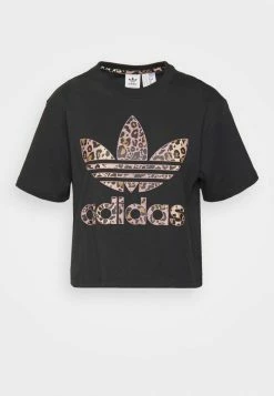 Adidas Originals LOGO - Print T-shirt - Black -Adidas Originals Shop cd8132a244dc4158b69c68e488eed1d6