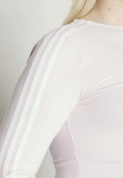 Adidas Originals CROPPED - Long Sleeved Top - Almost Pink -Adidas Originals Shop ce3bc39b754c4c01a7fa3a36757090fc