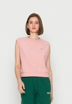 Adidas Originals VEST - Print T-shirt - Mauve