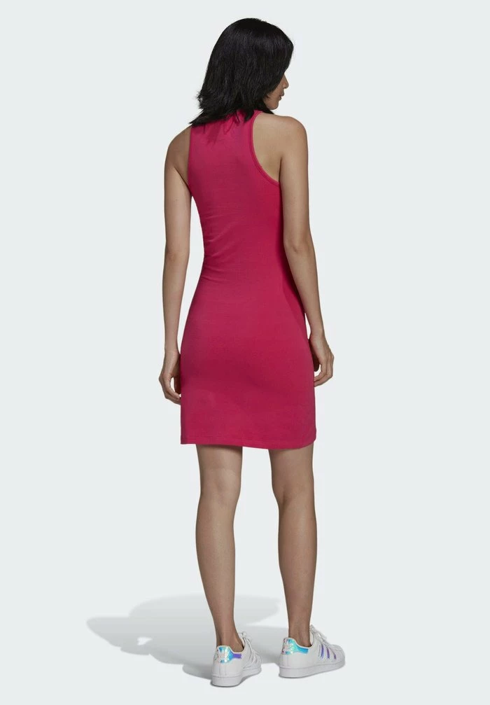 Adidas Originals Shift Dress - Burgundy 3 Adidas Originals Shift Dress - Burgundy - Image 3