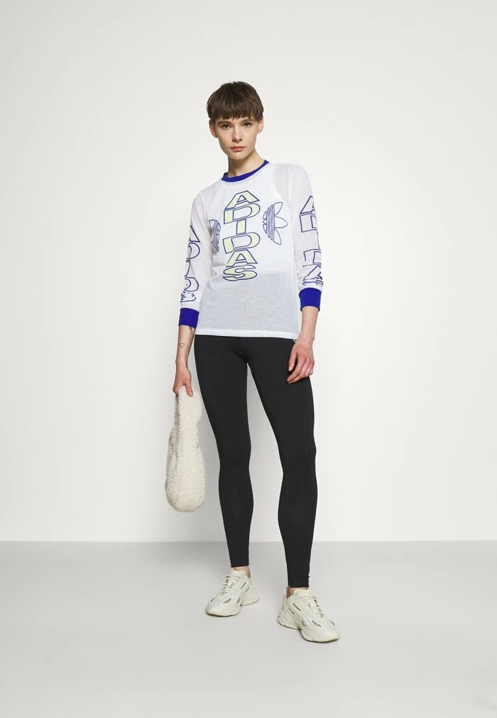 Adidas Originals VARSITY - Long Sleeved Top - White 2 Adidas Originals VARSITY - Long Sleeved Top - White - Image 2