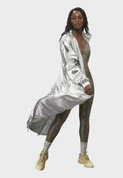 Adidas Originals IVY PARK METALLIC ANORAK JACKET (ALL GENDER) - Parka - Silver