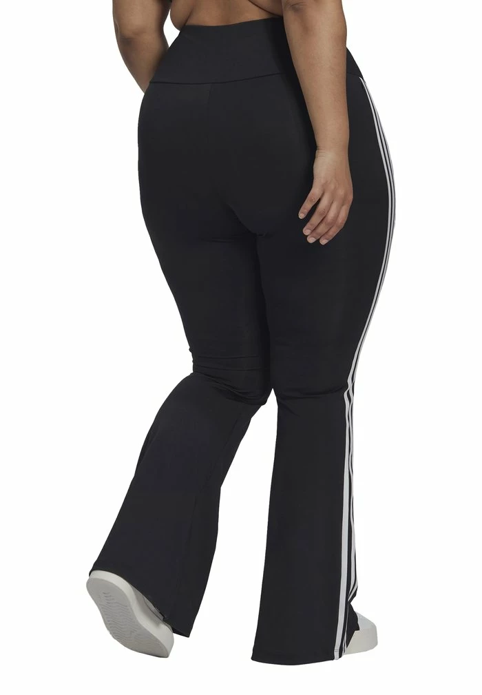 Adidas Originals ADICOLOR CLASSICS FLARED PLUS SIZE - Tracksuit Bottoms - Black 2 Adidas Originals ADICOLOR CLASSICS FLARED PLUS SIZE - Tracksuit Bottoms - Black - Image 2