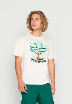 Adidas Originals TREFOIL TREE TE UNISEX - Print T-shirt - Non Dyed