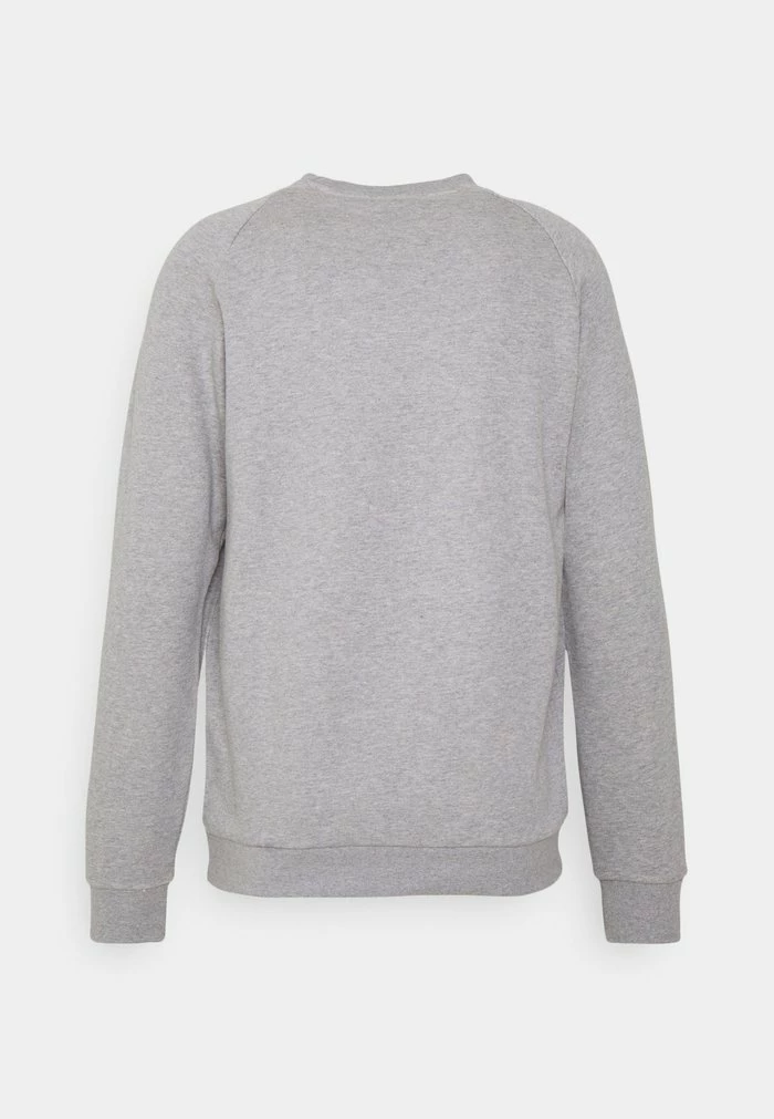 Adidas Originals TREFOIL CREW UNISEX - Sweatshirt - Medium Grey Heather/white 2 Adidas Originals TREFOIL CREW UNISEX - Sweatshirt - Medium Grey Heather/white - Image 2