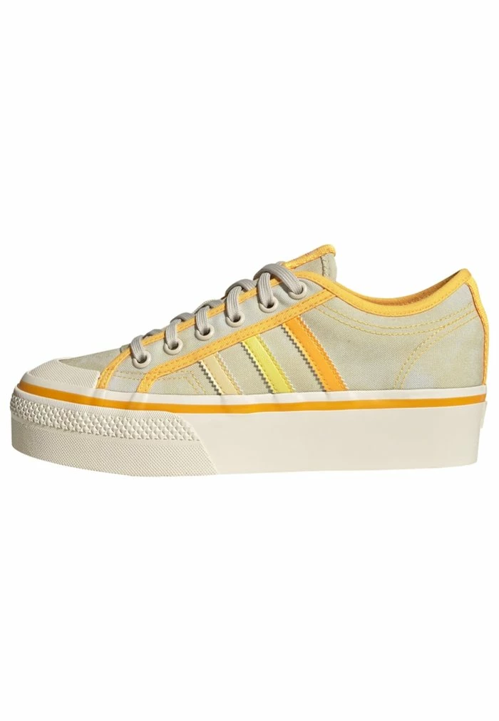 Adidas Originals NIZZA PLATFORM - Trainers - Yellow 1 Adidas Originals NIZZA PLATFORM - Trainers - Yellow