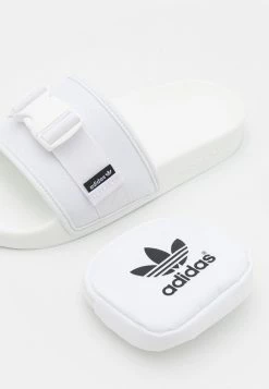 Adidas Originals POUCHYLETTE - Mules - Footwear White/core Black -Adidas Originals Shop cf6e7f76336b41768d20a939f1aeae77