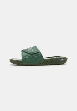Adidas Originals REPTOSSAGE UNISEX - Mules - Green Oxide/focus Olive/linen Green