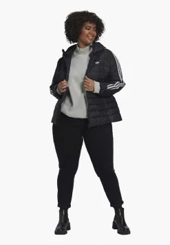 Adidas Originals HOODED PREMIUM - Winter Jacket - Black -Adidas Originals Shop cfa6e35f718142b3975bb10a03aa6717