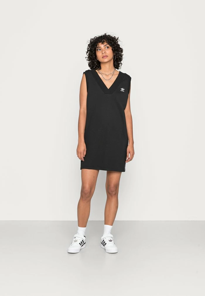 Adidas Originals ADICOLOR CLASSICS - Day Dress - Black 2 Adidas Originals ADICOLOR CLASSICS - Day Dress - Black - Image 2